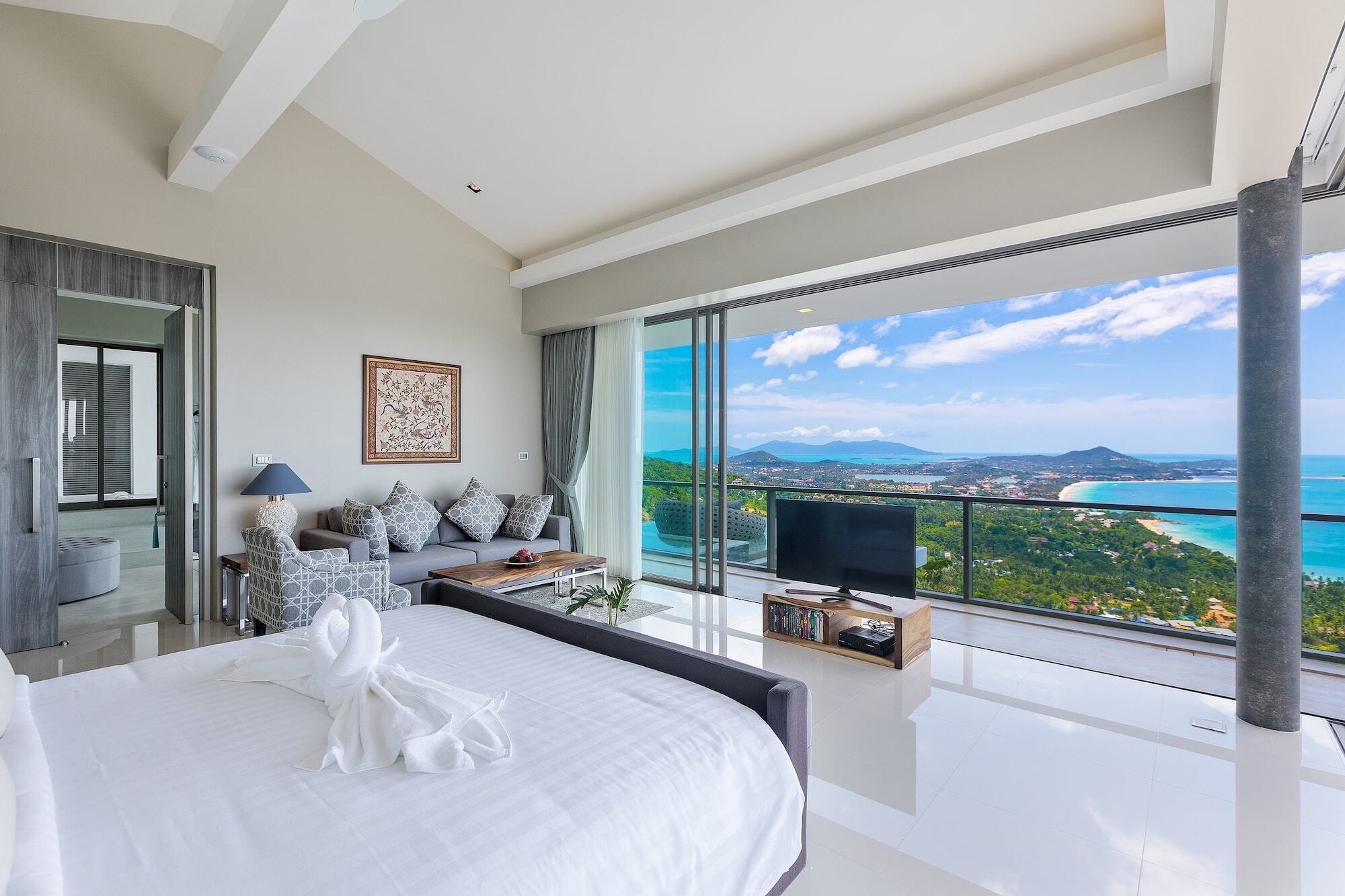 Villa One - New Luxury Sea View Villa Plage de Chaweng Extérieur photo