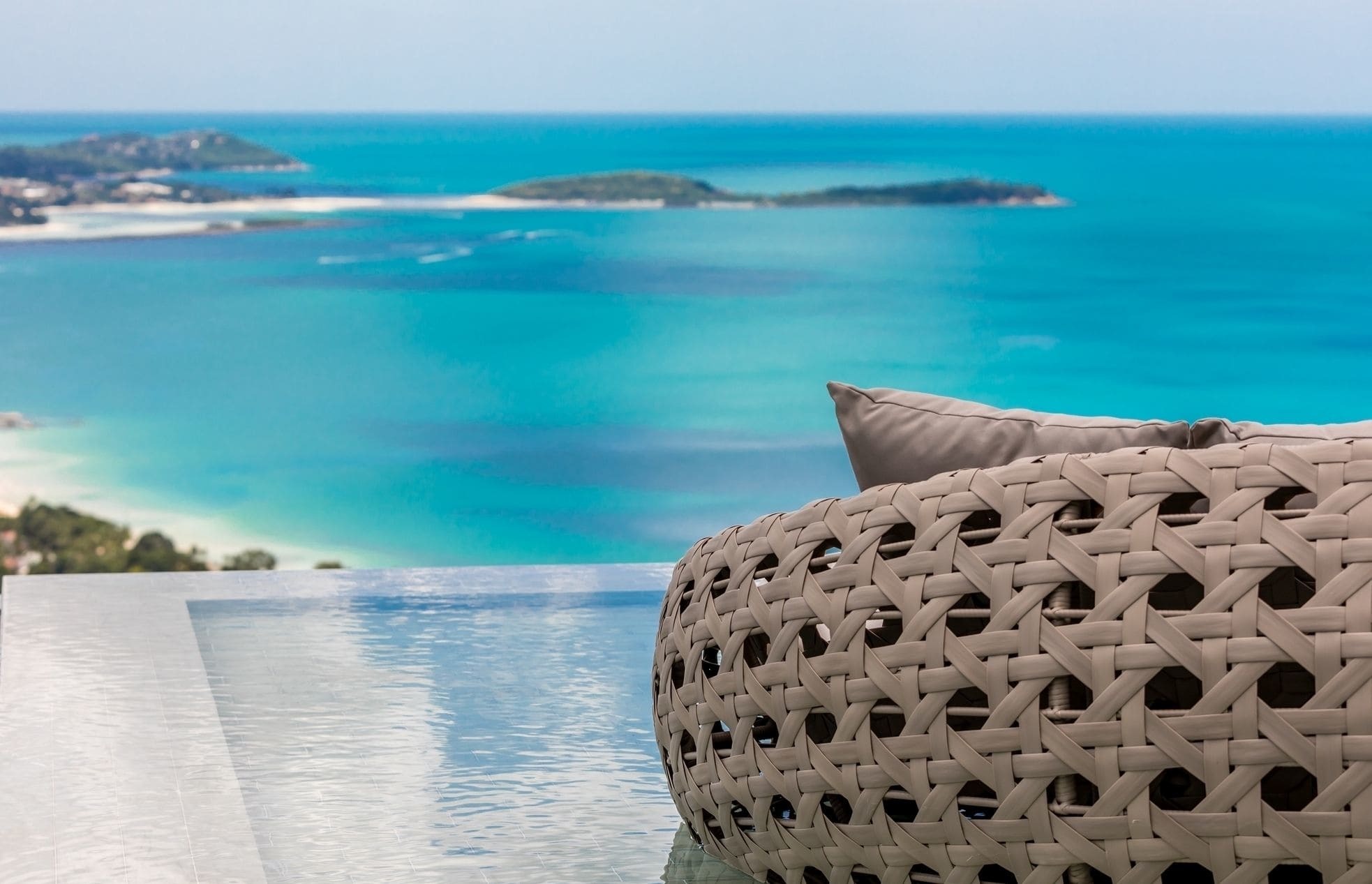 Villa One - New Luxury Sea View Villa Plage de Chaweng Extérieur photo